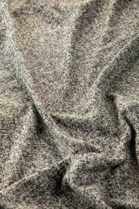 SOLID & TEXTURED UPHOLSTERY FABRICS Kufrislate Grey Tweed Upholstery Fabric