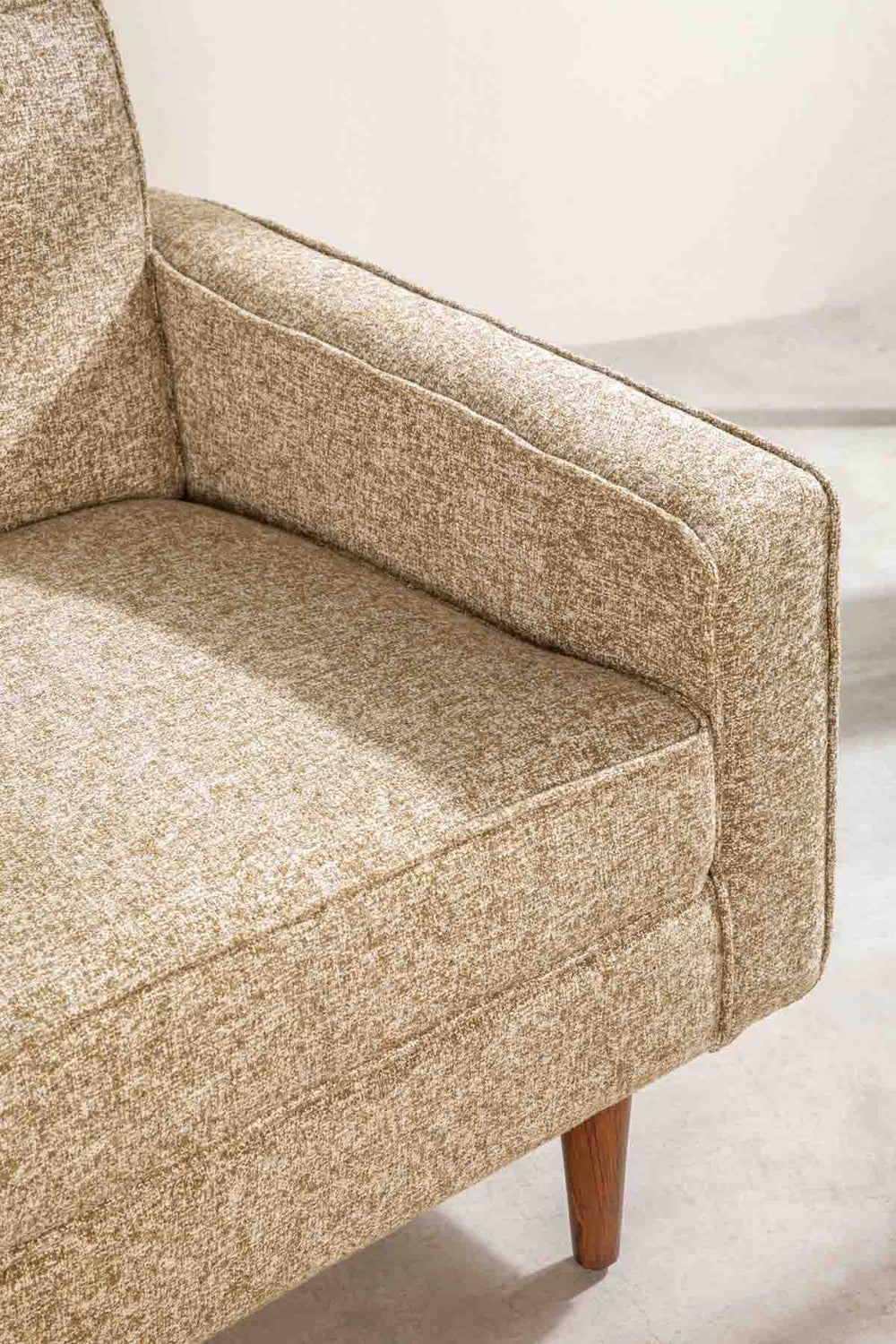Kufri Wood Brown Fabric