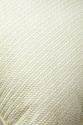 SOLID & TEXTURED CUSHIONS Kufri Off White Cushion Cover (46 X 46 Cm)