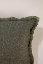 SOLID & TEXTURED CUSHIONS Kufri Forest Sage Cushion Cover (46 X 46 Cm)