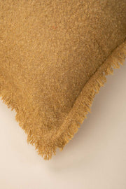 SOLID & TEXTURED CUSHIONS Kufri Tobacco Leaf Cushion Cover (46 X 46 Cm)