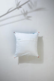 ACCENT CUSHIONS Kuru Artistic Blue Cushion Cover (41 Cm X 41 Cm)