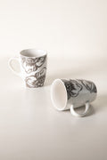 MUGS & CUPS Kuru Charcoal Coffee Mug (Set Of 2)
