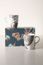 Kuru Charcoal Coffee Mug (Set Of 2)