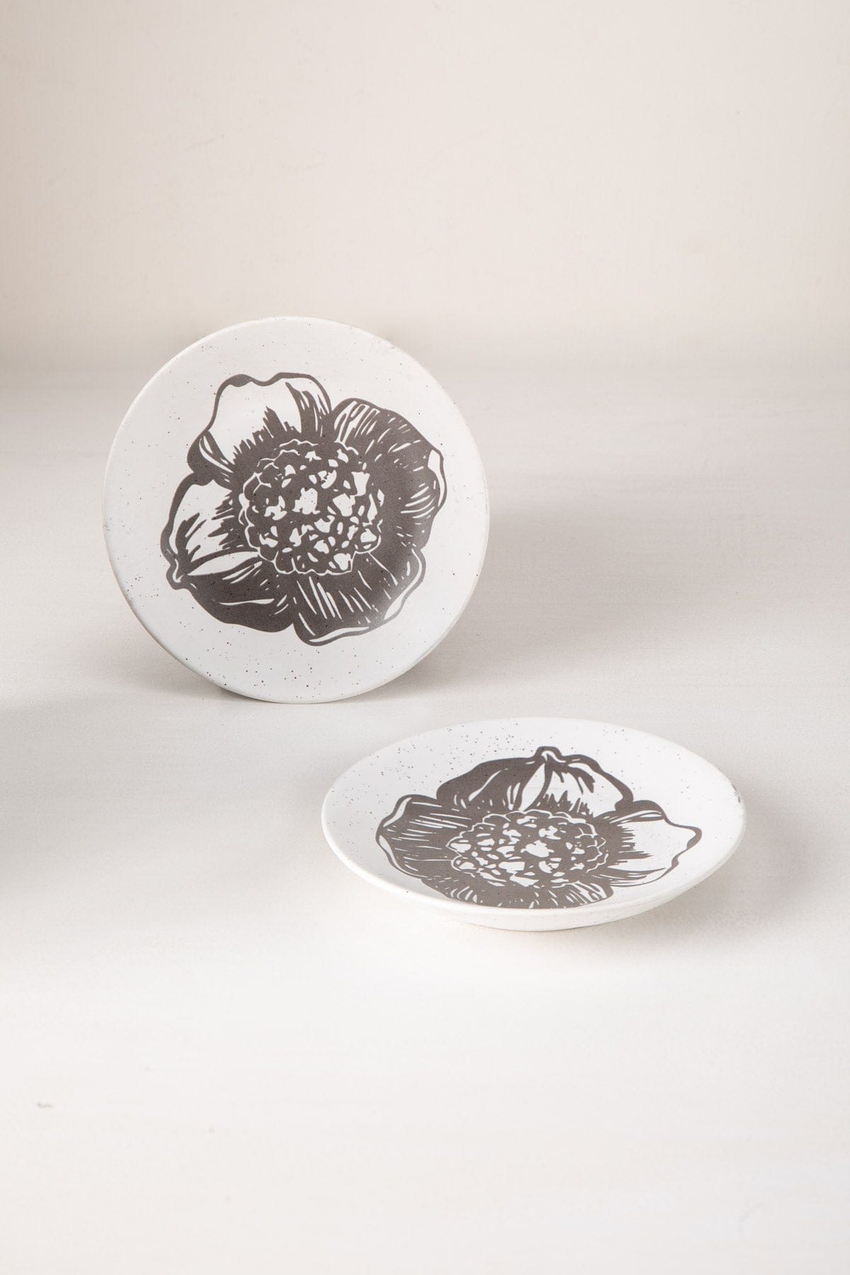 SNACK PLATES Kuru Ceramic Small Plate (Set Of 2)