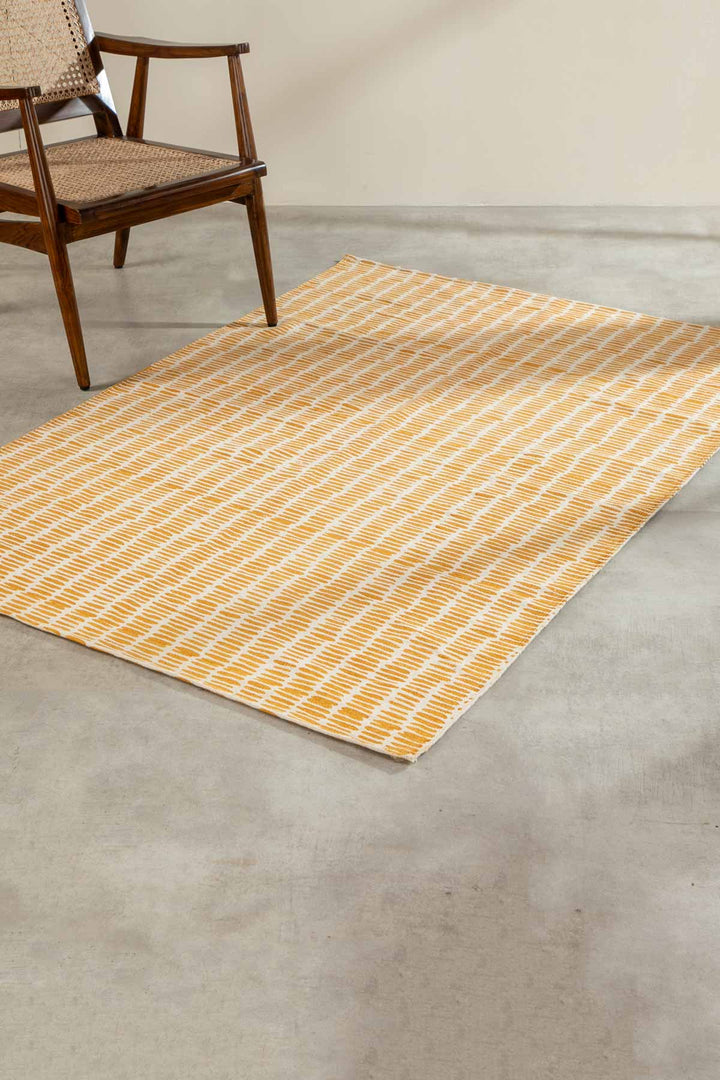 PRINT & PATTERN RUGS Kyoto Printed Rug (Mango)