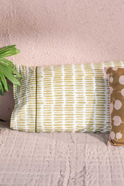 PILLOWS & SHAMS Kyoto Olive Green Pillow Cover Set (Set of 2)