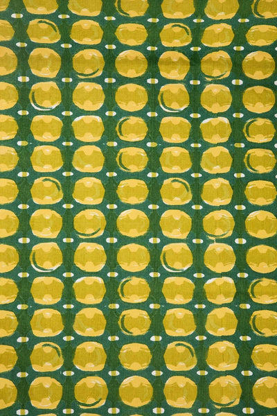 SWATCHES Marica Printed Green Pepper Upholstery Fabric  Swatch