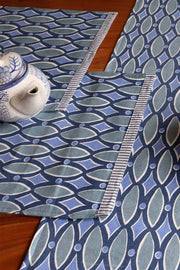 TABLE MATS Lakka Blue Table Mat (Set Of 4)