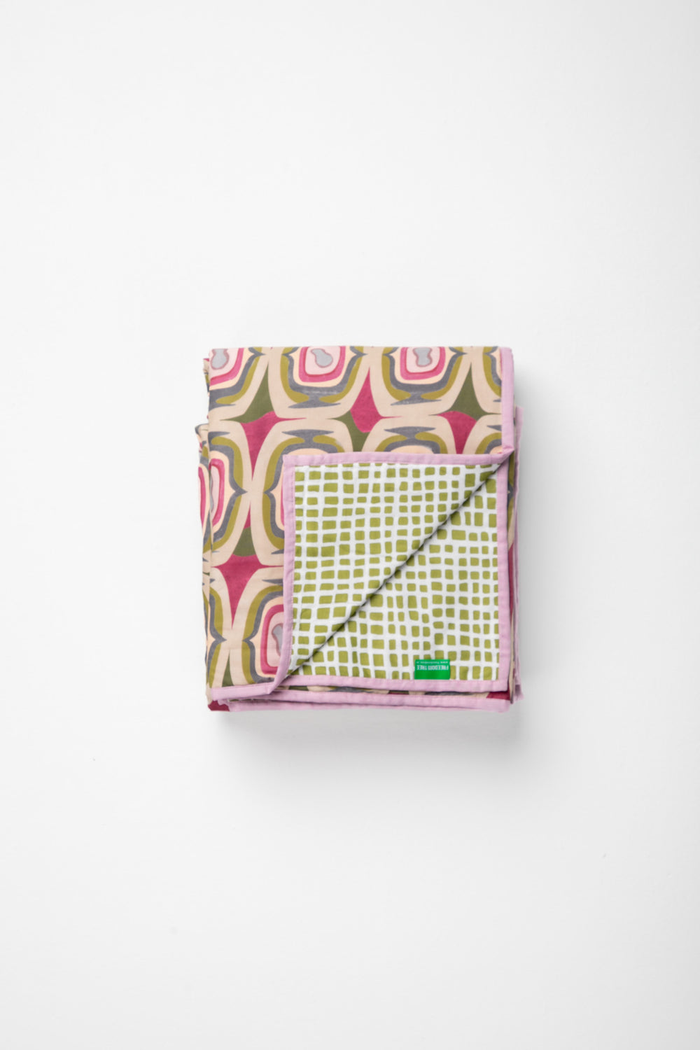 Landfall Ogee Dohar (Cotton Voile And Flannel)