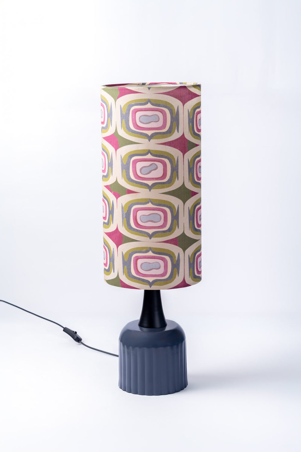 LAMPSHADES Landfall Ogee Tall Lampshade (Mineral Green)