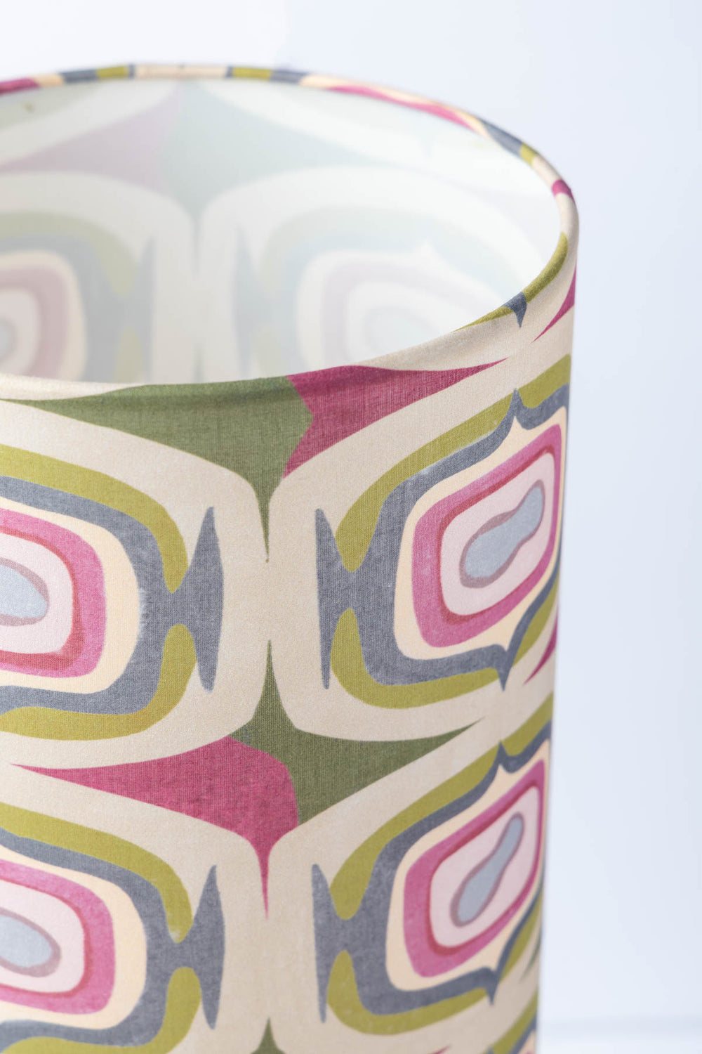 LAMPSHADES Landfall Ogee Tall Lampshade (Mineral Green)
