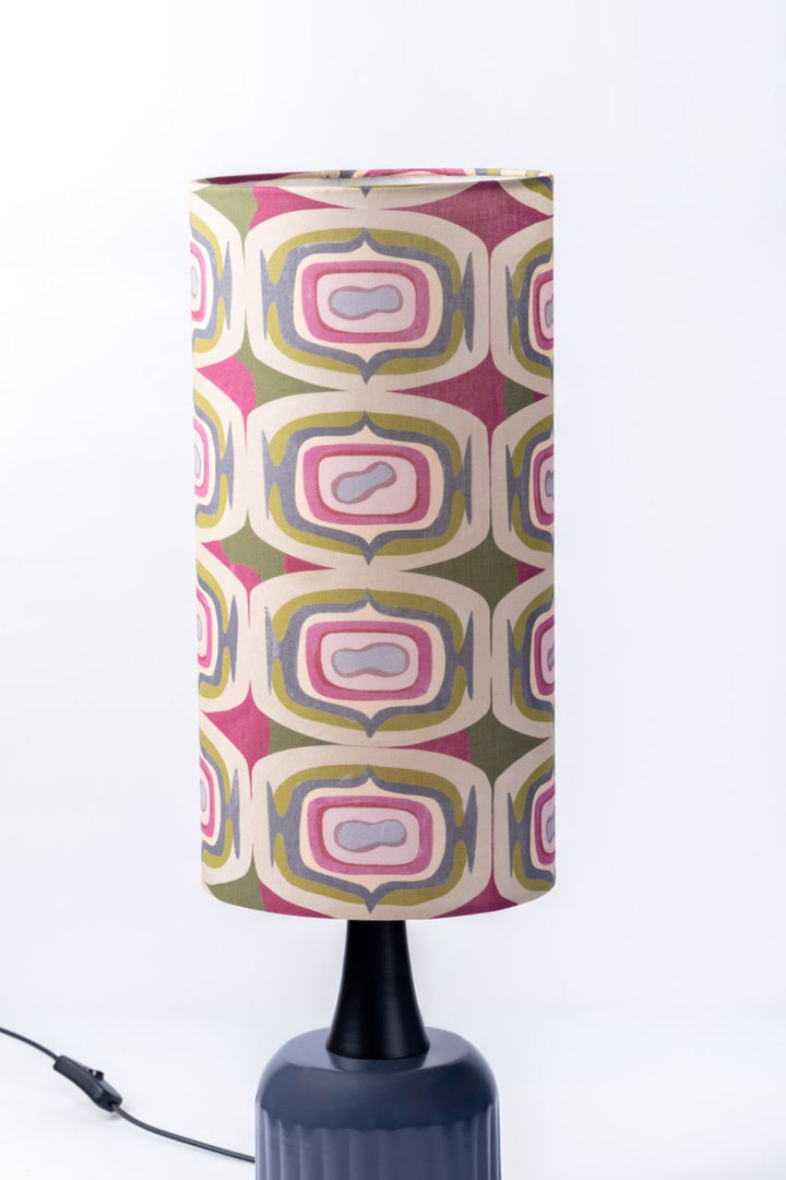 LAMPSHADES Landfall Ogee Tall Lampshade (Mineral Green)
