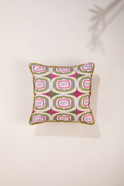 PRINT & PATTERN CUSHIONS Landfall Ogee Mineral Green Cushion Cover (41 X 41 Cm)