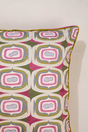 PRINT & PATTERN CUSHIONS Landfall Ogee Mineral Green Cushion Cover (61 X 61 Cm)