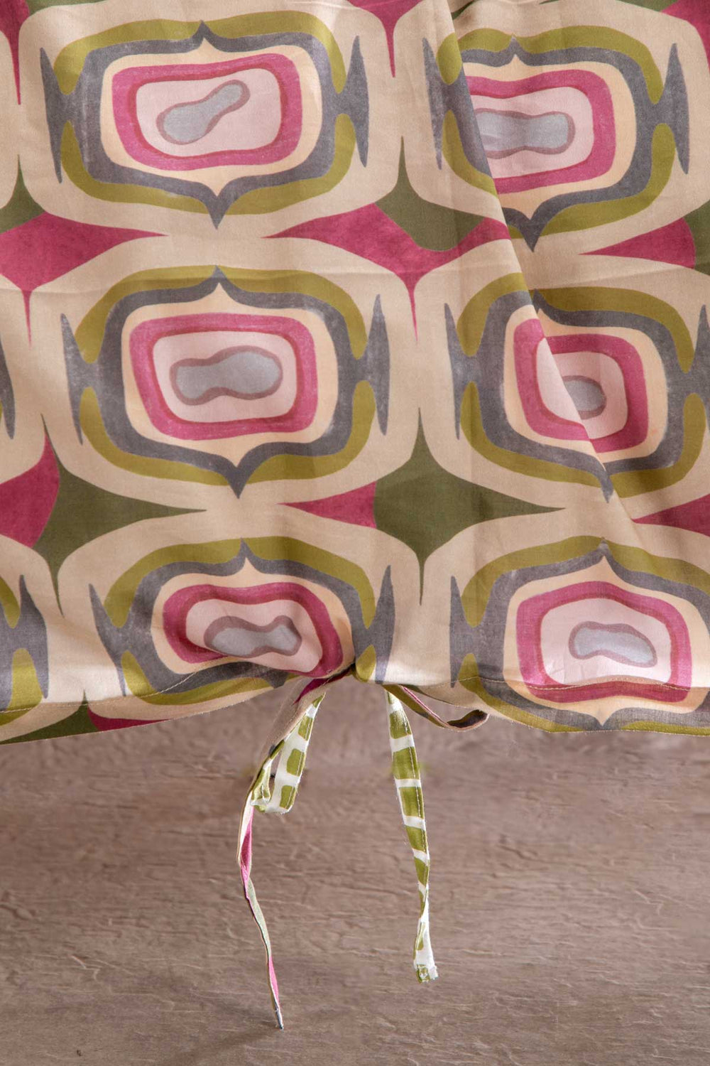 DUVET COVERS Landfall Ogee Mineral Green Duvet Cover