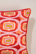 PRINT & PATTERN CUSHIONS Landfall Ogee Mineral Red Cushion Cover (41 X 41 Cm)