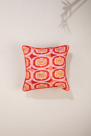 PRINT & PATTERN CUSHIONS Landfall Ogee Mineral Red Cushion Cover (41 X 41 Cm)