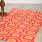 Landfall Ogee Printed Rug (Mineral Red)