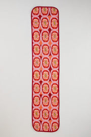 TABLE RUNNERS Landfall Ogee Mineral Red Table Runner