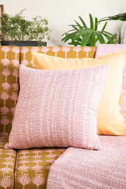 SOLID & TEXTURED CUSHIONS Lavender Field Lavender Cushion Cover (41 Cm X 41 Cm)