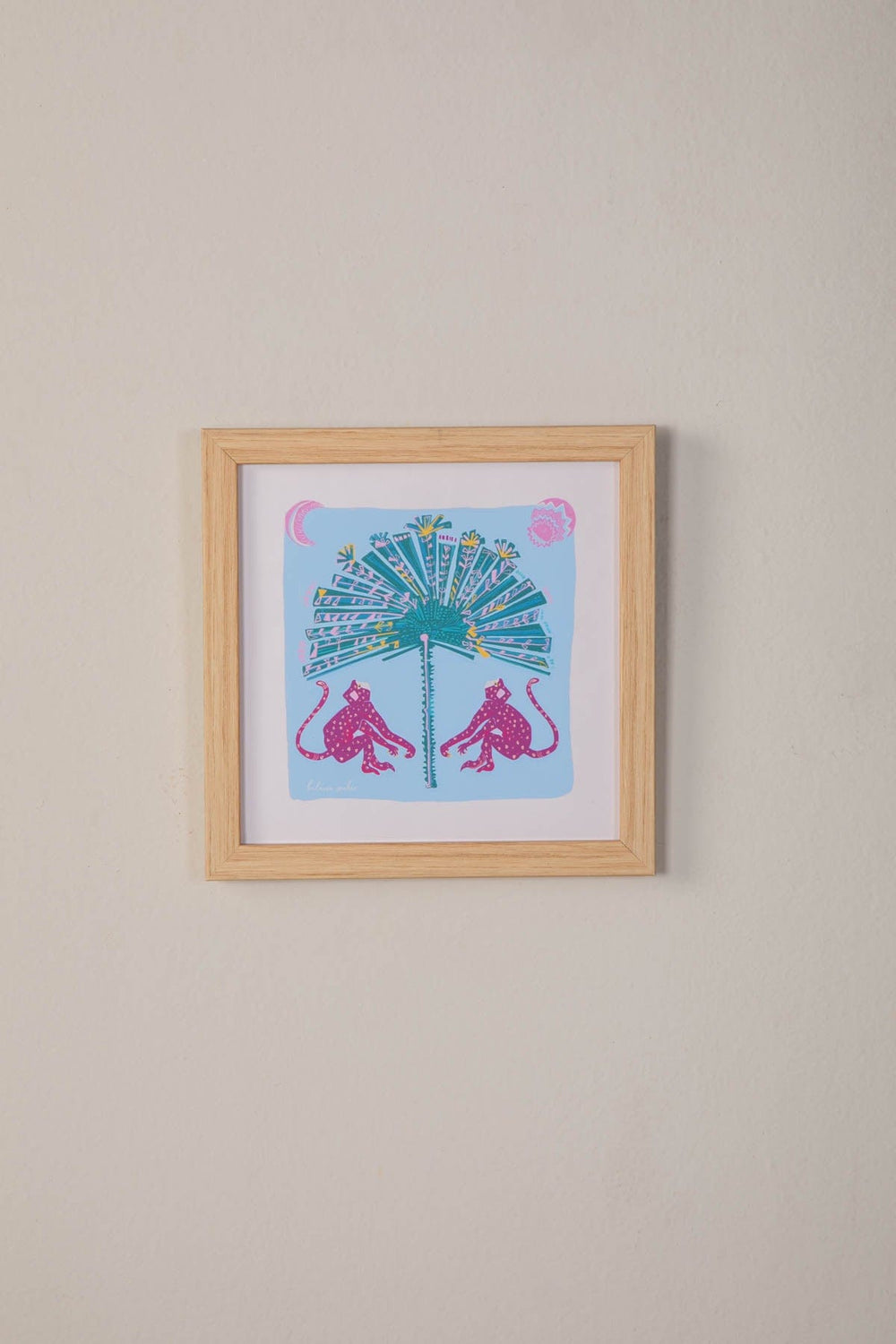 Libra Balance Seeker Wall Art (Sky Blue)