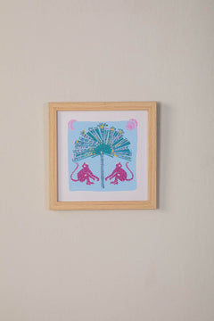 Libra Balance Seeker Wall Art (Sky Blue)