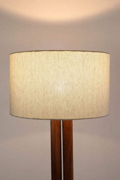 Loose Weave Extra Large Drum Lampshade (Grey)