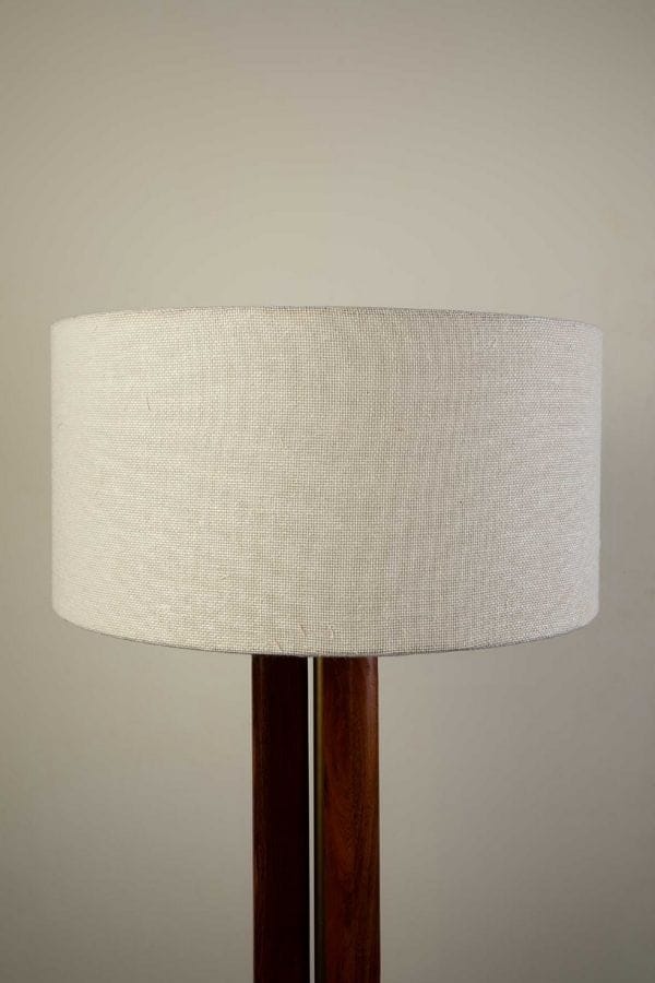 Loose Weave Extra Large Drum Lampshade (Grey)
