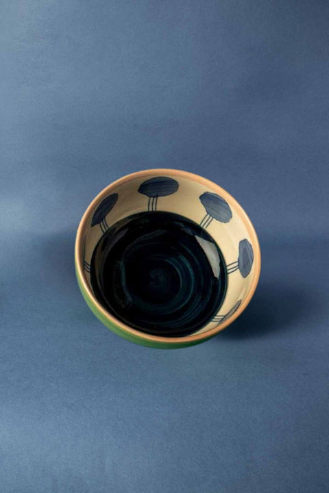 BOWLS Luna Blue Ceramic One Meal Bowl