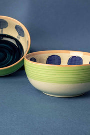 BOWLS Luna Blue Ceramic One Meal Bowl