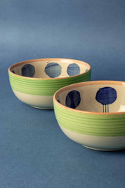 BOWLS Luna Blue Ceramic One Meal Bowl