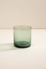 DRINKING GLASSES Lush Forest Green Cocktail Glass (Set Of 2)