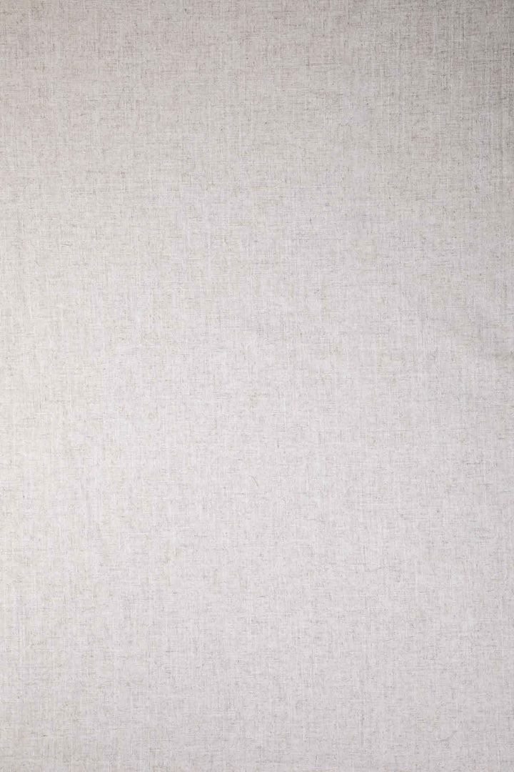 SOLID & TEXTURED UPHOLSTERY FABRICS Lustre Linen Ecru Solid Upholstery Fabric