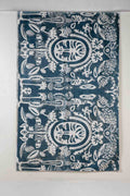 PRINT & PATTERN RUGS Madellion Tree Printed Rug (Indigo)