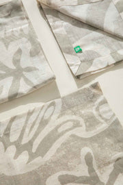 NAPKINS Madellion Tree Taupe Dinner Napkin