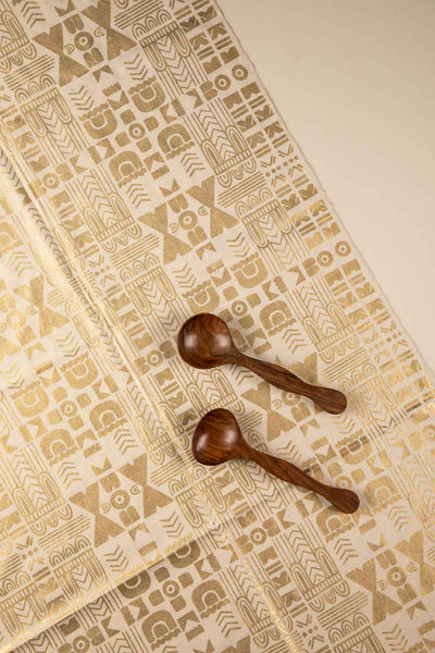 PRINT & PATTERN UPHOLSTERY FABRICS Madia Printed Upholstery Fabric (Gold)