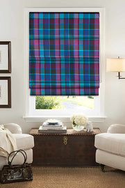 PRINT & PATTERN HEAVY FABRICS Madras Twilight Patterned Heavy Fabric And Curtains (Multi-Colored)