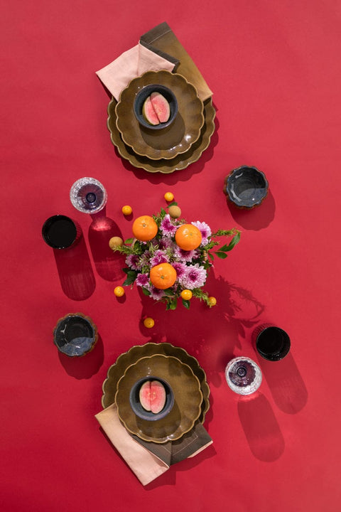 DINNER PLATES Magnolia  Ceramic Dinner Plate