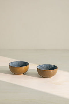 Magnolia Ceramic Katori (Set Of 2)