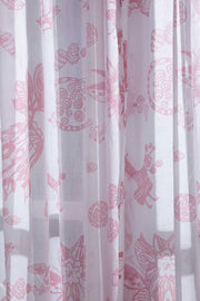 CURTAINS Mahua White Sheer Curtain