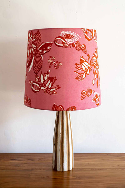 LAMPSHADES Mahua Medium Taper Lampshade (Pink)
