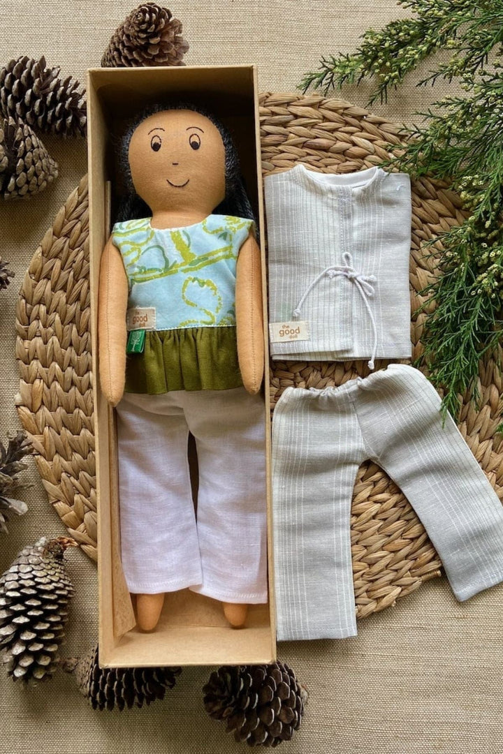 DOLLS Majuli Recycled Fabric Play Set Doll