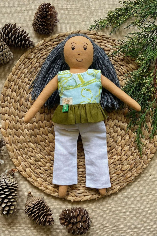 DOLLS Majuli Recycled Fabric Play Set Doll