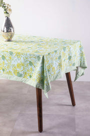 TABLE CLOTHS Majuli Lime Green Table Cloth