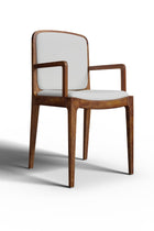 Malabar Upholstered Teak Wood Chair