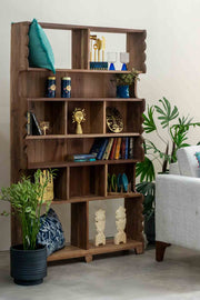 BOOKSHELVES Mandvi Recycled Wood Bookshelf