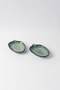 Mango Ceramic Snack Plate (Set Of 2)