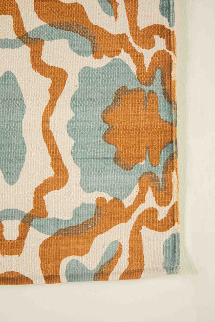 Buy Mansara Pure Cotton Beige Printed Rug Online – Freedom Tree