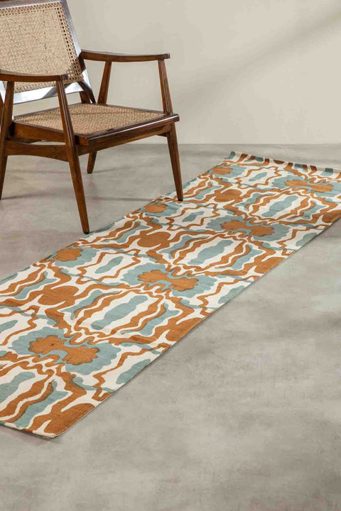 PRINT & PATTERN RUGS Mansara Printed Rug (Beige)